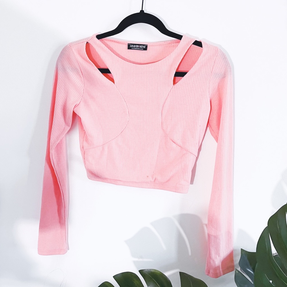 Fashion Nova Pink Crop Top